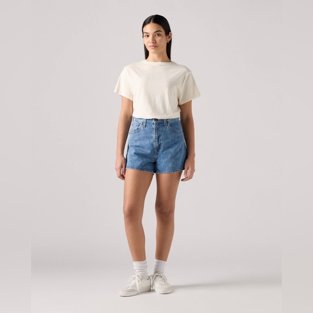Levi’s High Waisted Mom Shorts